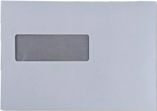 Kuvertierhülle mit Fenster C5 16,2 x 22,9 cm Weiß