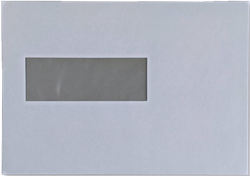 Kuvertierhülle mit Fenster EA5 15,6 x 22 cm Weiß