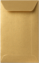 Umschlag Specials 6,5 x 10,5 cm Metallic Gold Rush