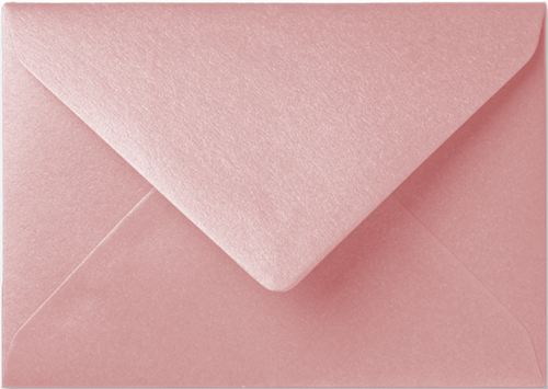 Umschlag Specials 8 x 11,4 cm Metallic Rose