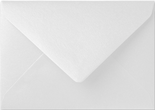 Umschlag Specials 8 x 11,4 cm Metallic Extra White