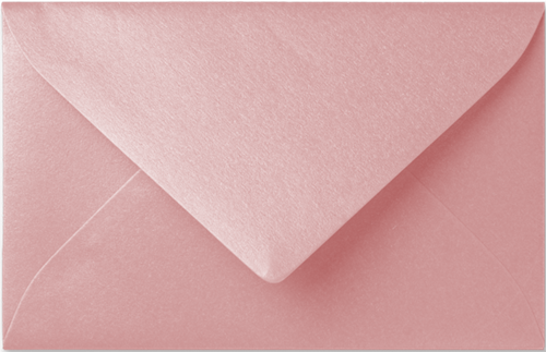 Umschlag Specials 9 x 14 cm Metallic Rose