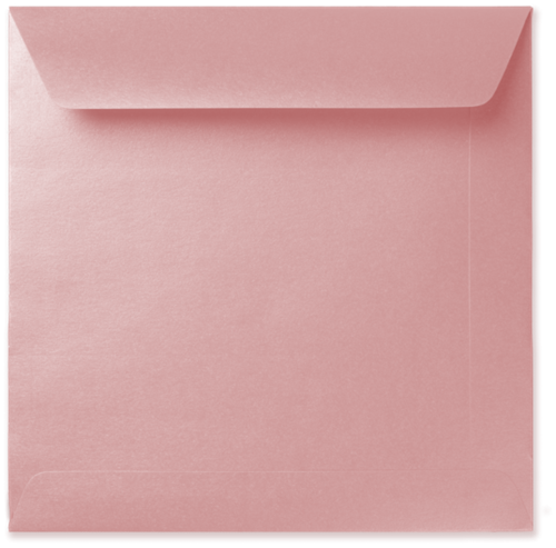 Umschlag Specials 19 x 19 cm Metallic Rose