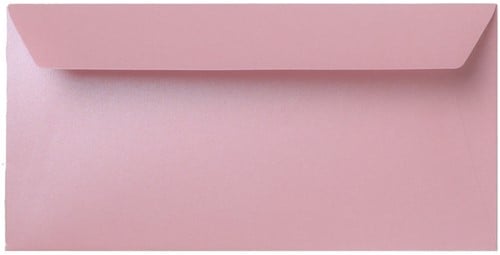 Umschlag Specials 11 x 22 cm Striplock/Haftklebend  Metallic Rose