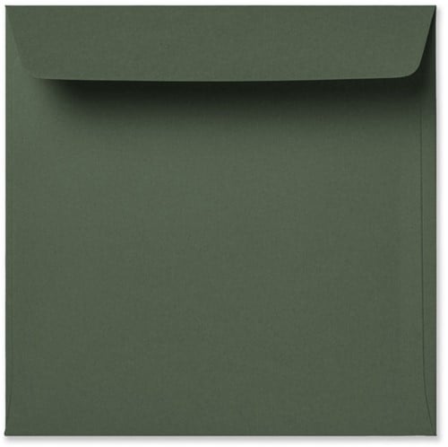 Umschlag Specials 16 x 16 cm Striplock/Haftklebend  Dunkelgrün