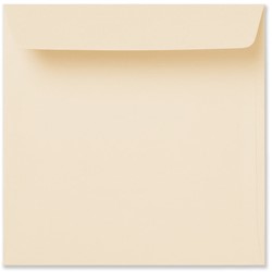 Umschlag Specials 16 x 16 cm Striplock/Haftklebend  Elfenbein 