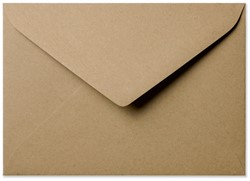 Umschlag Kraft 15,6 x 22 cm Naturbraun