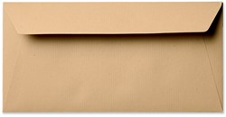 Umschlag Specials 11 x 22 cm Striplock/Haftklebend  Kraft Braun