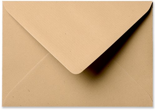 Umschlag Kraft 12 x 18 cm Braun
