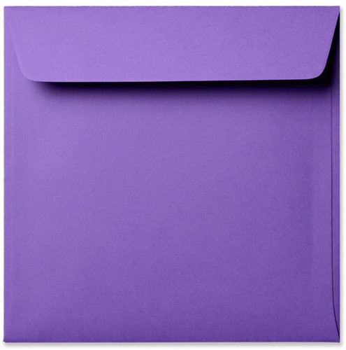 Umschlag Specials 16 x 16 cm Striplock/Haftklebend  Lila