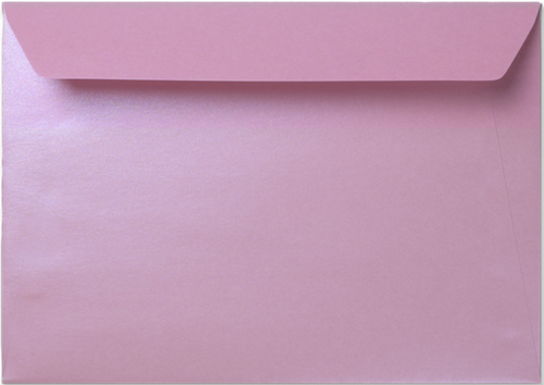 Umschlag Specials 15,6 x 22 cm Striplock/Haftklebend  Metallic Rose