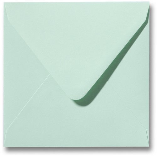 Umschlag Roma 12 x 12 cm Frühlingsgrün