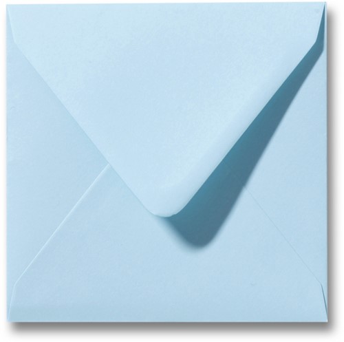 Umschlag Roma 12 x 12 cm Lagunenblau