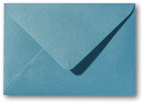 Umschlag Metallic 12 x 18 cm Curacao