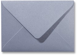 Umschlag Metallic 12 x 18 cm Silver