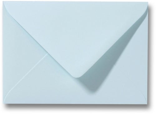 Umschlag Roma 13 x 18 cm Hellblau