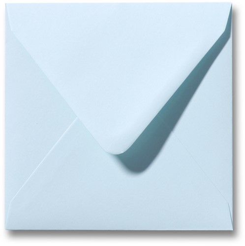 Umschlag Roma 14 x 14 cm Hellblau