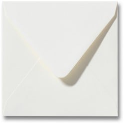 Umschlag Roma 14 x 14 cm Elfenbein 