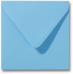 Umschlag Roma 14 x 14 cm Ozeanblau 