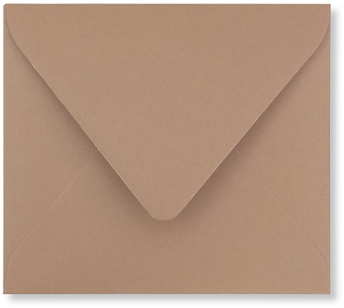 Umschlag Roma 12,5 x 14 cm Braun