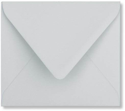 Umschlag Roma 12,5 x 14 cm Delfingrau