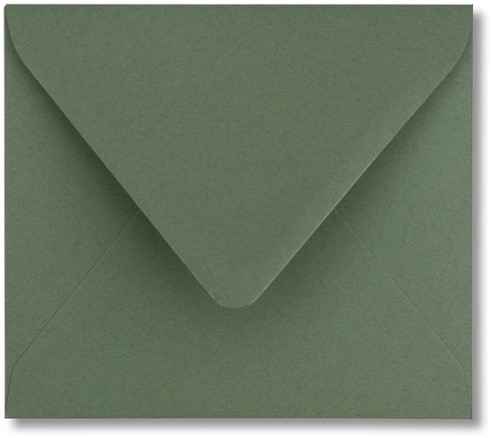 Umschlag Roma 12,5 x 14 cm Dunkelgrün 