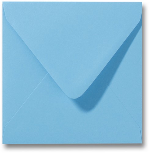 Umschlag Roma 16 x 16 cm Ozeanblau 