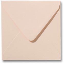 Umschlag Roma 16 x 16 cm Aprikose
