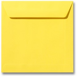 Umschlag Specials 19 x 19 cm Butterblumengelb