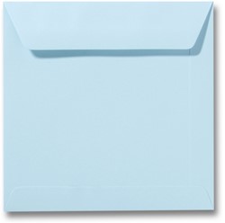 Umschlag Roma 22 x 22 cm Lagunenblau
