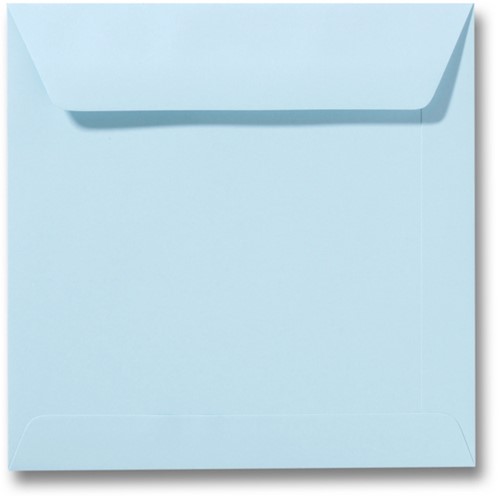 Umschlag Roma 22 x 22 cm Lagunenblau