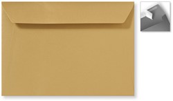 Umschlag Specials 15,6 x 22 cm Striplock/Haftklebend  Metallic Gold Rush