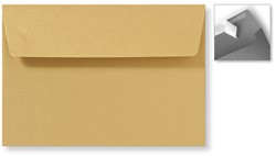 Umschlag Specials 12,6 x 18 cm Striplock/Haftklebend  Metallic Gold Rush