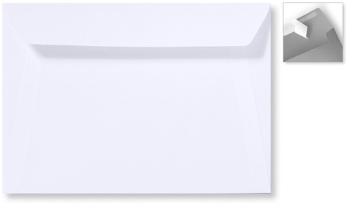 Umschlag Specials 15,6 x 22 cm Striplock/Haftklebend  Weiß