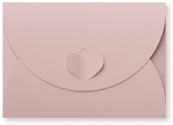 Geschenkumschlag 11 x 15,6 cm Hellrosa