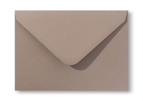 Umschlag Vintage 12,5 x 17,6 cm SandBraun