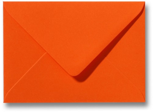 Umschlag Roma 12,5 x 17,6 cm Dunkelorange 