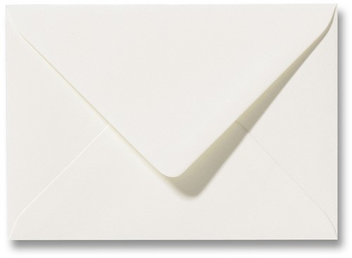 Umschlag Fiore 11 x 15,6 cm Elfenbein 