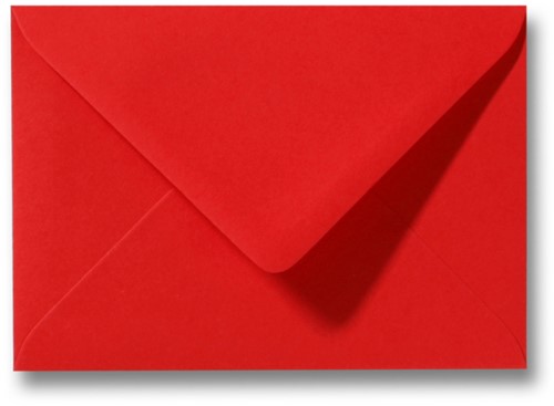 Umschlag Roma 11 x 15,6 cm Korallenrot 