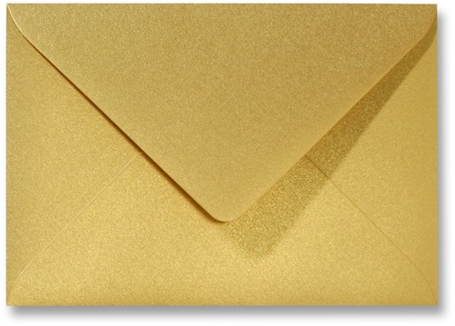 Umschlag Metallic 11 x 15,6 cm Gold
