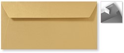Umschlag Specials 11 x 22 cm Striplock/Haftklebend  Metallic Gold Rush