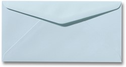 Umschlag Roma 11 x 22 cm Hellblau