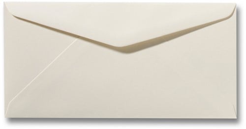 Umschlag Roma 11 x 22 cm Elfenbein 