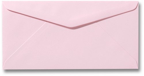 Umschlag Roma 11 x 22 cm Hellrosa
