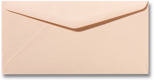 Umschlag Roma 11 x 22 cm Aprikose
