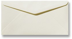 Umschlag Fiore 11 x 22 cm Elfenbein 