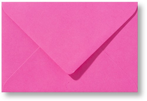 Umschlag Roma 12,5 x 17,6 cm Knallrosa
