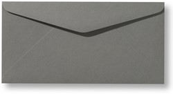 Umschlag Roma 11 x 22 cm Dunkelgrau