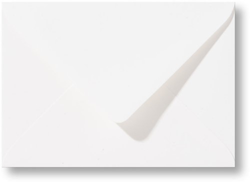 Umschlag Metallic 11 x 15,6 cm White