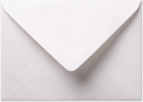 Umschlag Vintage 11 x 15,6 cm Weiß